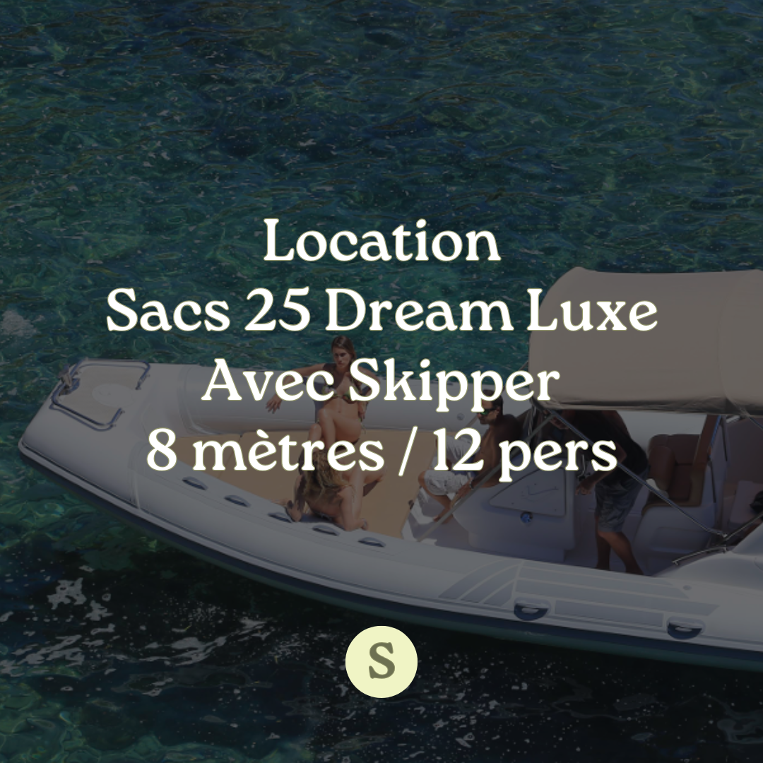 Location de Bateau Pneumatique Sacs 25