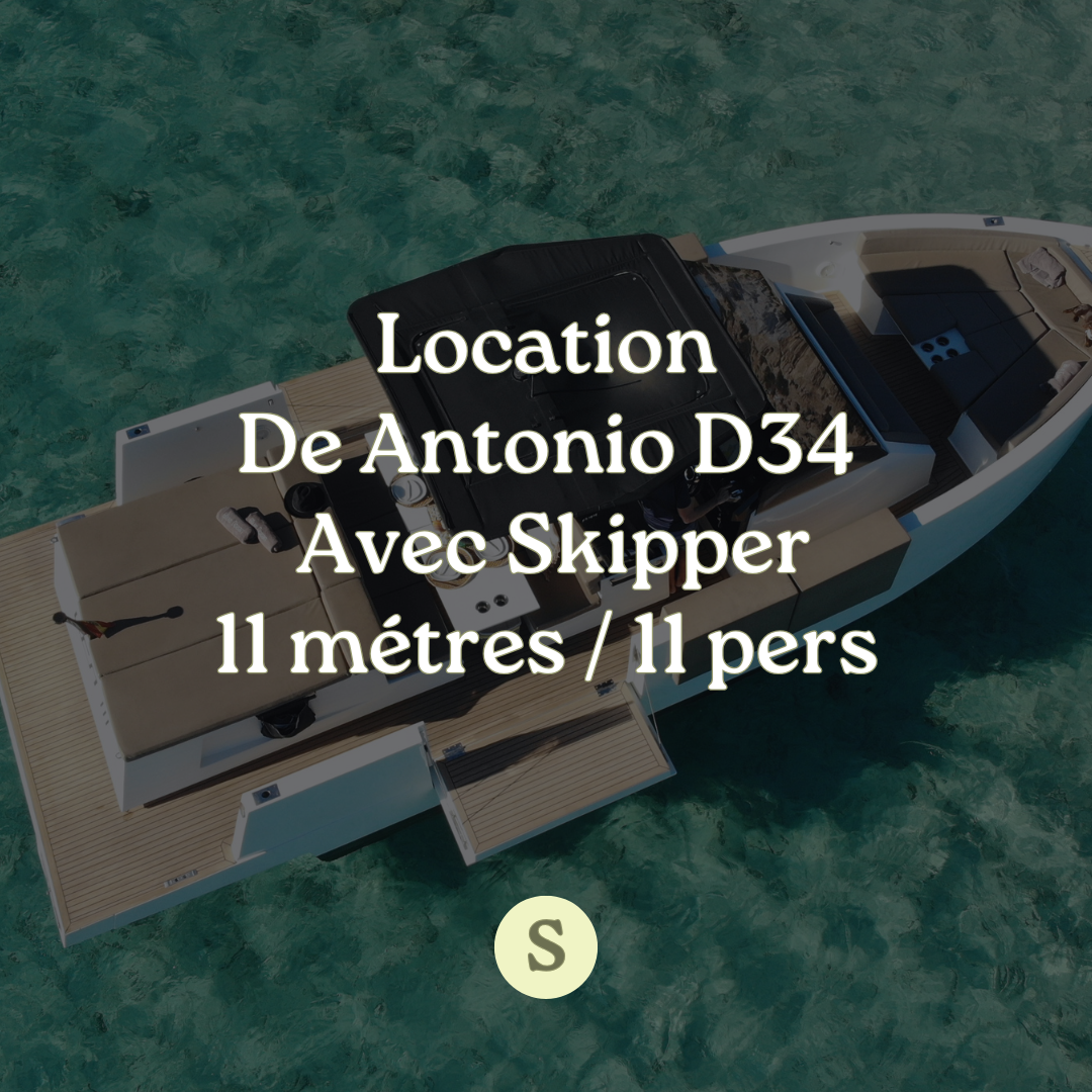 Location de Bateau De Antonio 34 Open
