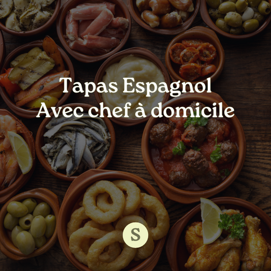 Tapas Espagnols avec Chef à Domicile